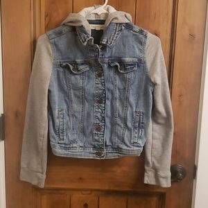 Girls denim jacket size XL